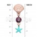 Rose Gold Hawaiian Sea Shell Star Belly Button Ring