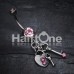 Love Lock Down Belly Button Ring