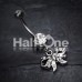 Twinkling Bow Belly Button Ring