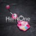 Sweet Tooth Cupcake Belly Button Ring