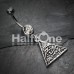 Eye of Providence Belly Button Ring