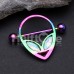 Out of This World Alien Nipple Shield Ring