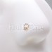 Golden Twinkle Twinkle Little Star Nose Stud Ring