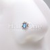 Opal Soalar System Nose Stud Ring