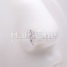 Baby Pink Flower Gem Nose Stud Ring