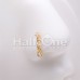 Golden Fairytale Drops CZ Nose Stud Ring