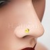 Yellow Rubber Ducky Nose Stud Ring