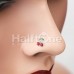 CZ Cherry Cherries Bling Gem Nose Stud Ring
