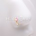 Golden Winged Heart Star L-Shaped Nose Ring