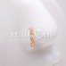 Golden Fairytale Drops CZ L-Shape Nose Ring