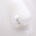 Sweet Kawaii Coquette Cloud Star Dangle L-Shape Nose Ring