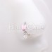 Sweet Kawaii Coquette Cloud Star Pearl Dangle Bendable Nose Hoop