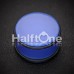 Neon Colored Acrylic No Flare Ear Gauge Plug