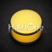 Neon Colored Acrylic No Flare Ear Gauge Plug