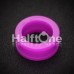 Neon Colored Acrylic Screw-Fit Ear Gauge Tunnel Plug