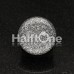 Glitter Shimmer Single Flared Ear Gauge Plug