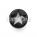 Hollow Star Double Flared Ear Gauge Plug