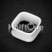 Square Tunnel Double Flared Ear Gauge Plug