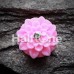 Charming Chrysanthemum Flower Single Flared Ear Gauge Plug