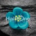 Adorable Hibiscus Flower Single Flared Ear Gauge Plug Adorable Hibiscus Flower Single Flared Ear Gauge Plug