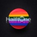 Rainbow Stripe Double Flared Ear Gauge Plug