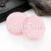 Pink Rose Quartz Natural Stone Double Flared Ear Gauge Plug