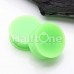 Solid Silicone Ear Skin Double Flared Plug