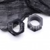 Hexagon Shape Screw Looking Nut Bolt Flexible Silicone Double Flared Ear Gauge Tunnel Plug