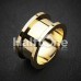 Gold Plated Screw-Fit Ear Gauge Tunnel Plug
