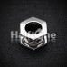 Steel Hexa Bolt Screw-Fit Ear Gauge Tunnel Plug