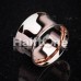Real Rose Gold Plated Ear Gauge Tunnel Plug