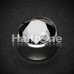Hollow Magnum CZ Press Fit Double Flared Ear Gauge Plug