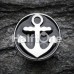 Classic Sailor Anchor Double Flared Ear Gauge Plug