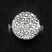 Leopard Plate Hollow Back Single Flared Ear Gauge Plug