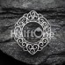 Classic Fliigree Ornate Single Flared Tunnel Plug 