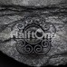 Blackline Floral Filigree Single Flared Tunnel Plug