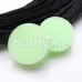 Glow in the Dark Supersize Solid Silicone Ear Double Flared Plug