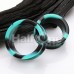 Dark Galaxy Supersize Flexible Silicone Double Flared Ear Gauge Tunnel Plug