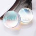Supersize Luminous Moonstone Iridescent Flat Glass Double Flared Ear Gauge Plug
