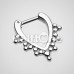 Regent Drape Filigree Septum Clicker