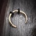 Golden Basic Steel Pincher Septum Ring