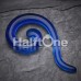 Claw Hook Acrylic Ear Gauge Spiral Hanging Taper