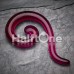Claw Hook Acrylic Ear Gauge Spiral Hanging Taper