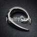Ivy Hook Steel Spiral Ear Gauge Hanging Taper 