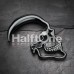Colorline Skull Ray Ear Gauge Hanger