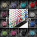 72 Pairs of Assorted Multi-Sprinkle Dot Ball Earring Studs with Display