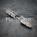 Classic Feather Fake Taper Earring
