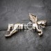 Golden Pegasus Fake Taper Earring