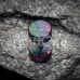 Rainbow Zebra Pattern Fake Plug