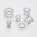 Basic Acrylic Smooth Flared Screw-Fit Tunnel Plug